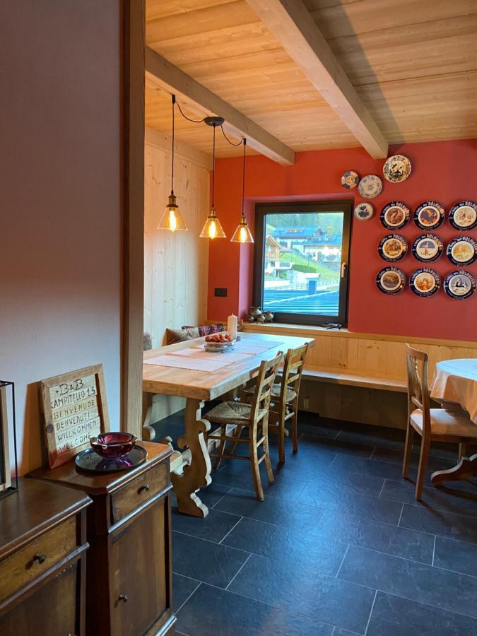 B&B Campitello 13 Di Caterina Costan San Nicolo di Comelico Eksteriør billede